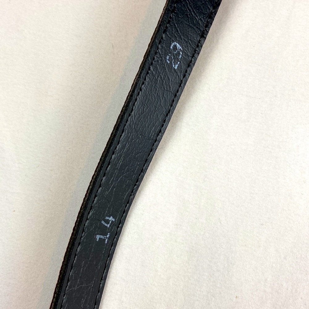 Skinny faux crocodile belt thin width like new - Picture 10 of 12